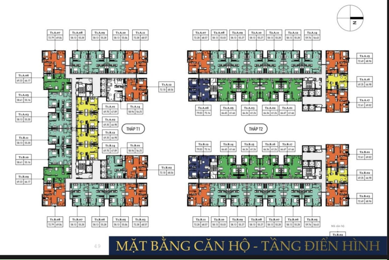 Mặt bằng Tumys Homes Phú Mỹ