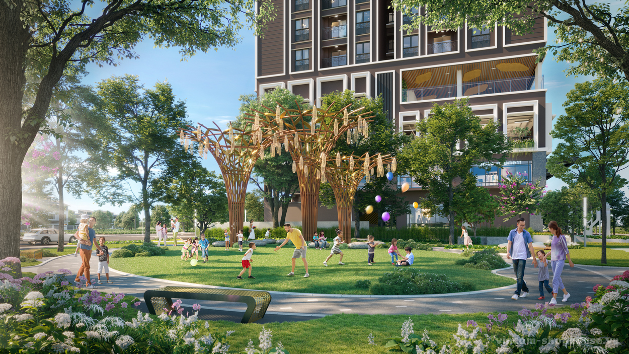 Phối cảnh Cara River Park Cần Thơ