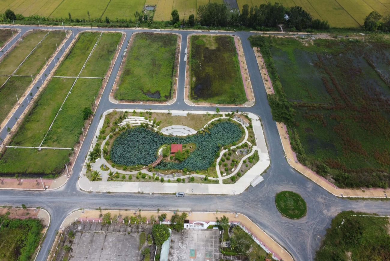 Tiến độ xây dựng khu dân cư Venice City Hậu Giang