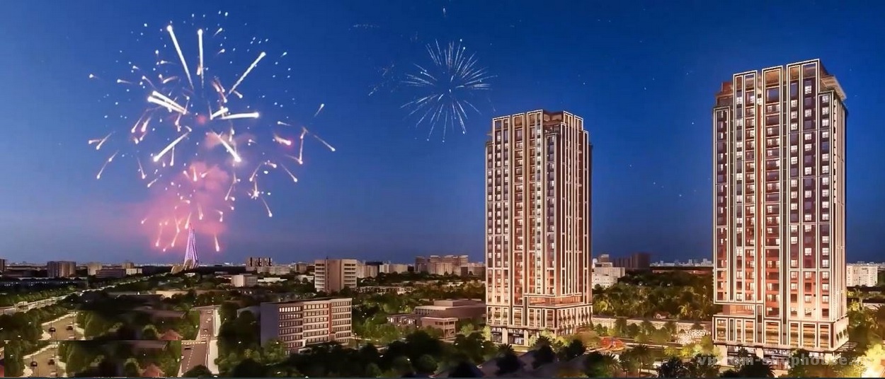 Phối cảnh Cara River Park Cần Thơ