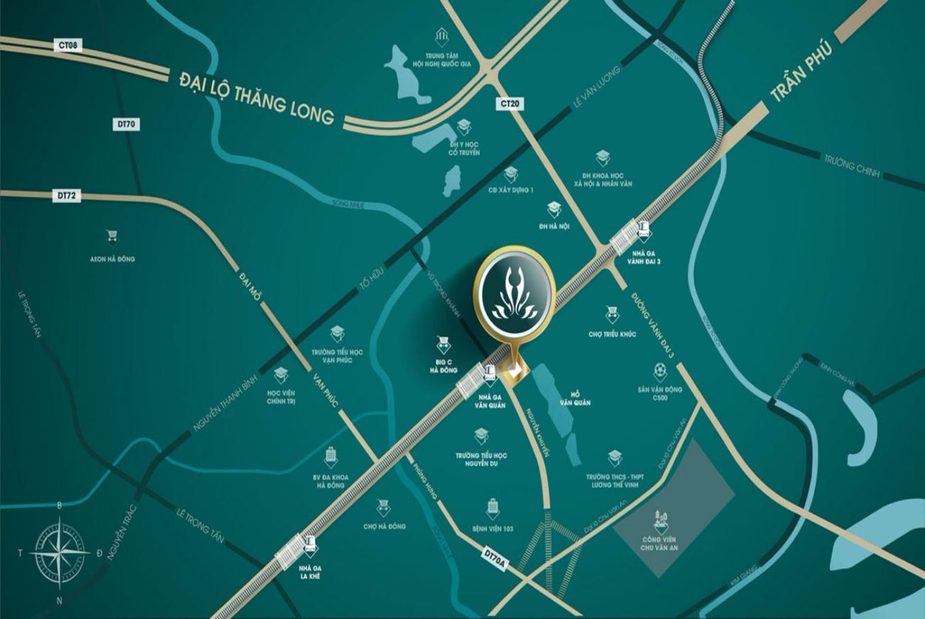 Vị trí chiến lược Grand SunLake