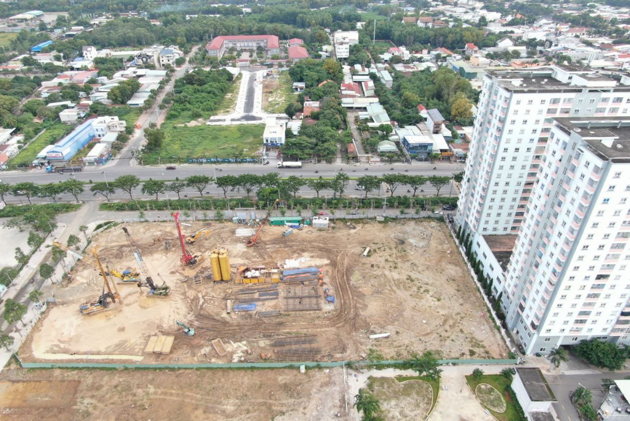 Tiến độ xây dựng khu dân cư Tumys Homes Phú Mỹ