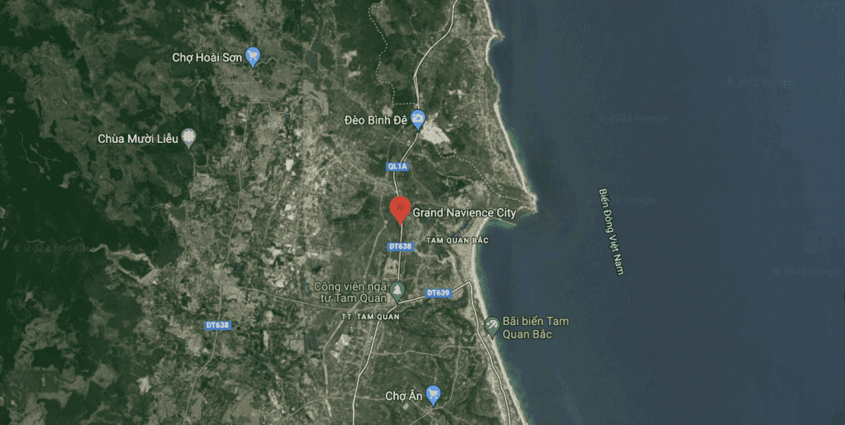 Vị trí chiến lược Grand Navience City