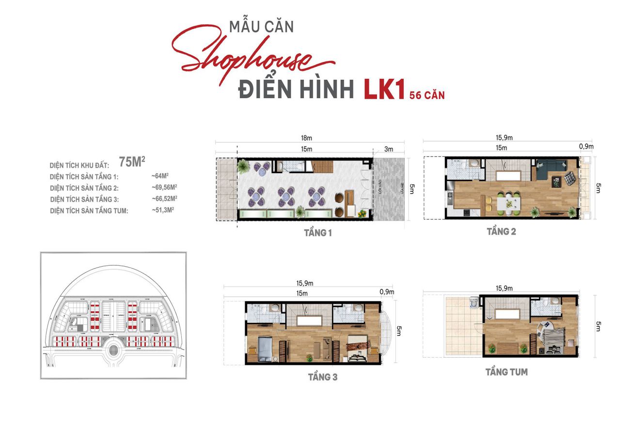 Thiết kế nhà phố New Vegas Hà Tiên