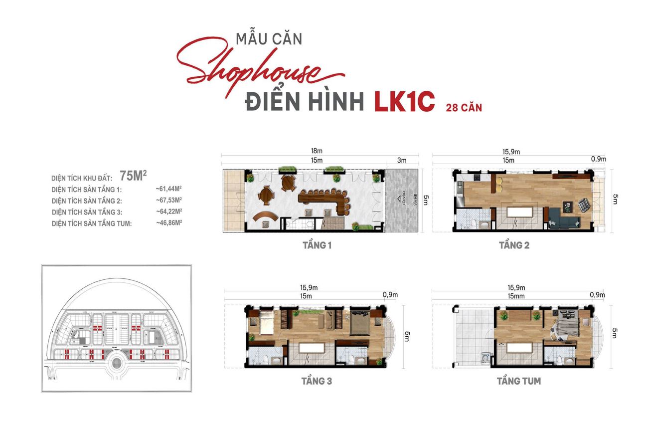 Thiết kế nhà phố New Vegas Hà Tiên