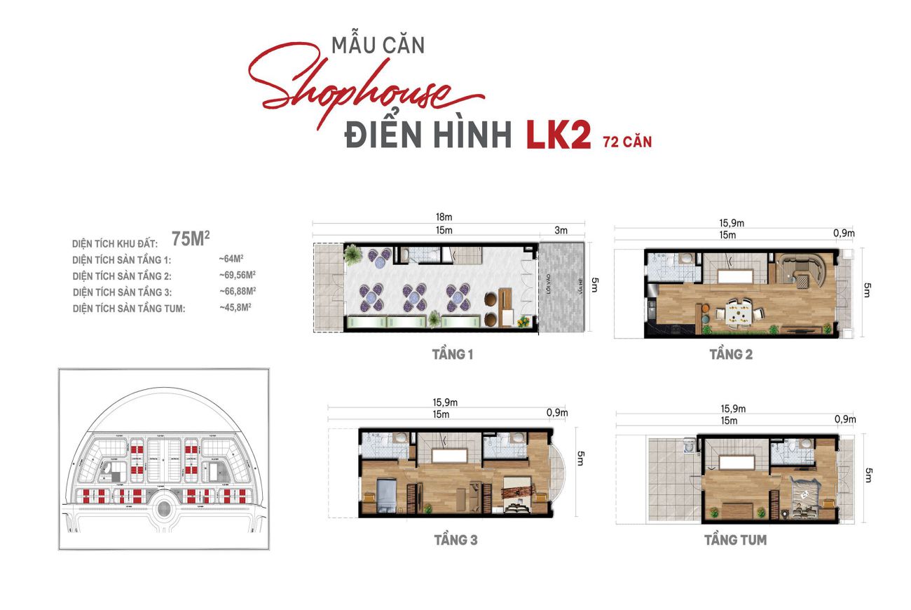 Thiết kế nhà phố New Vegas Hà Tiên