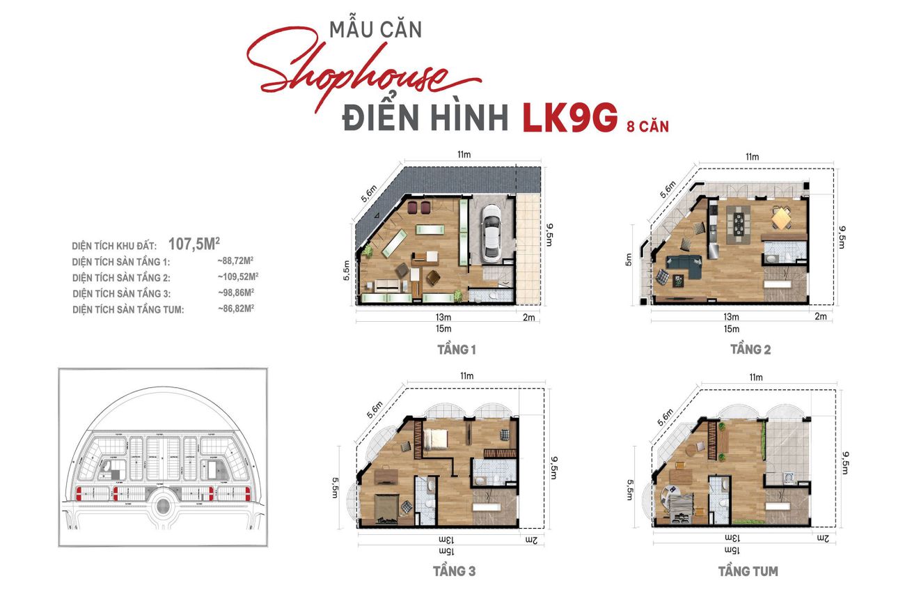 Thiết kế nhà phố New Vegas Hà Tiên