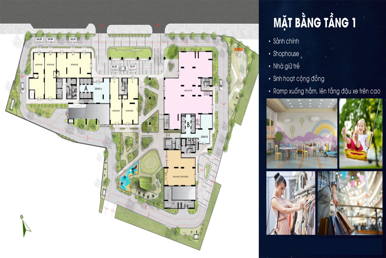 Mặt bằng tổng thể dự án Moonlight Avenue Thủ Đức