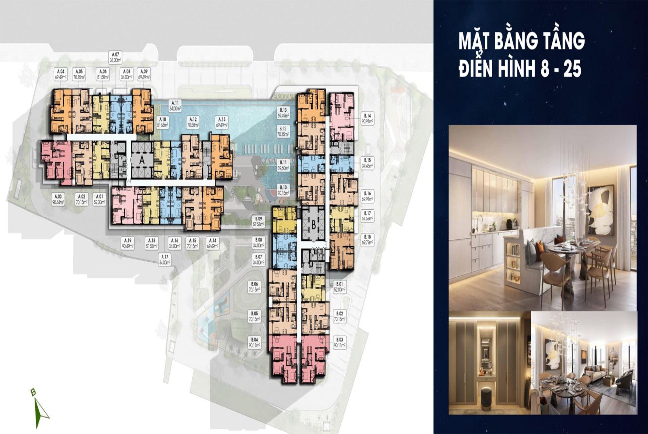 Mặt bằng tổng thể dự án Moonlight Avenue Thủ Đức