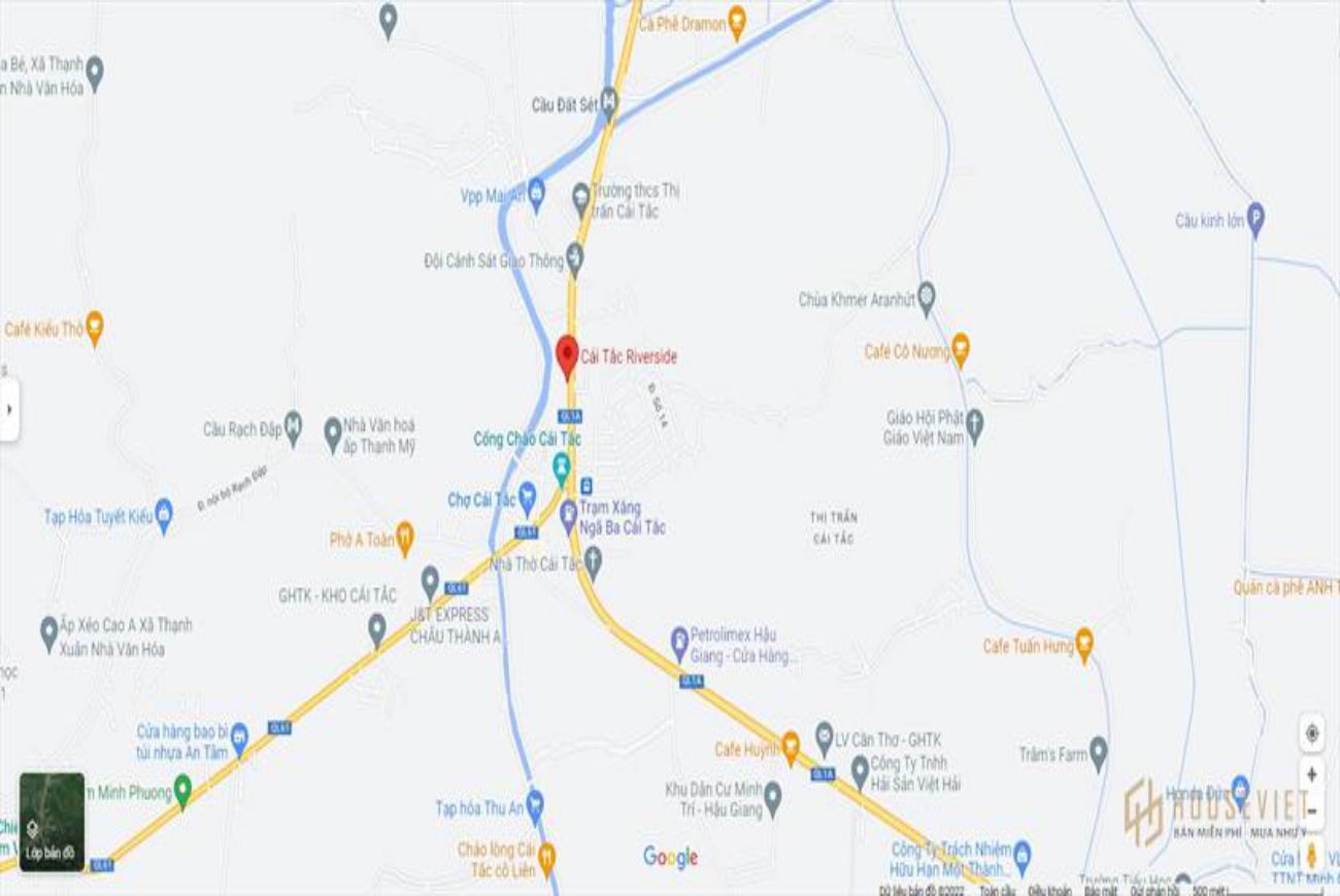 Vị trí chiến lược Cái Tắc Riverside