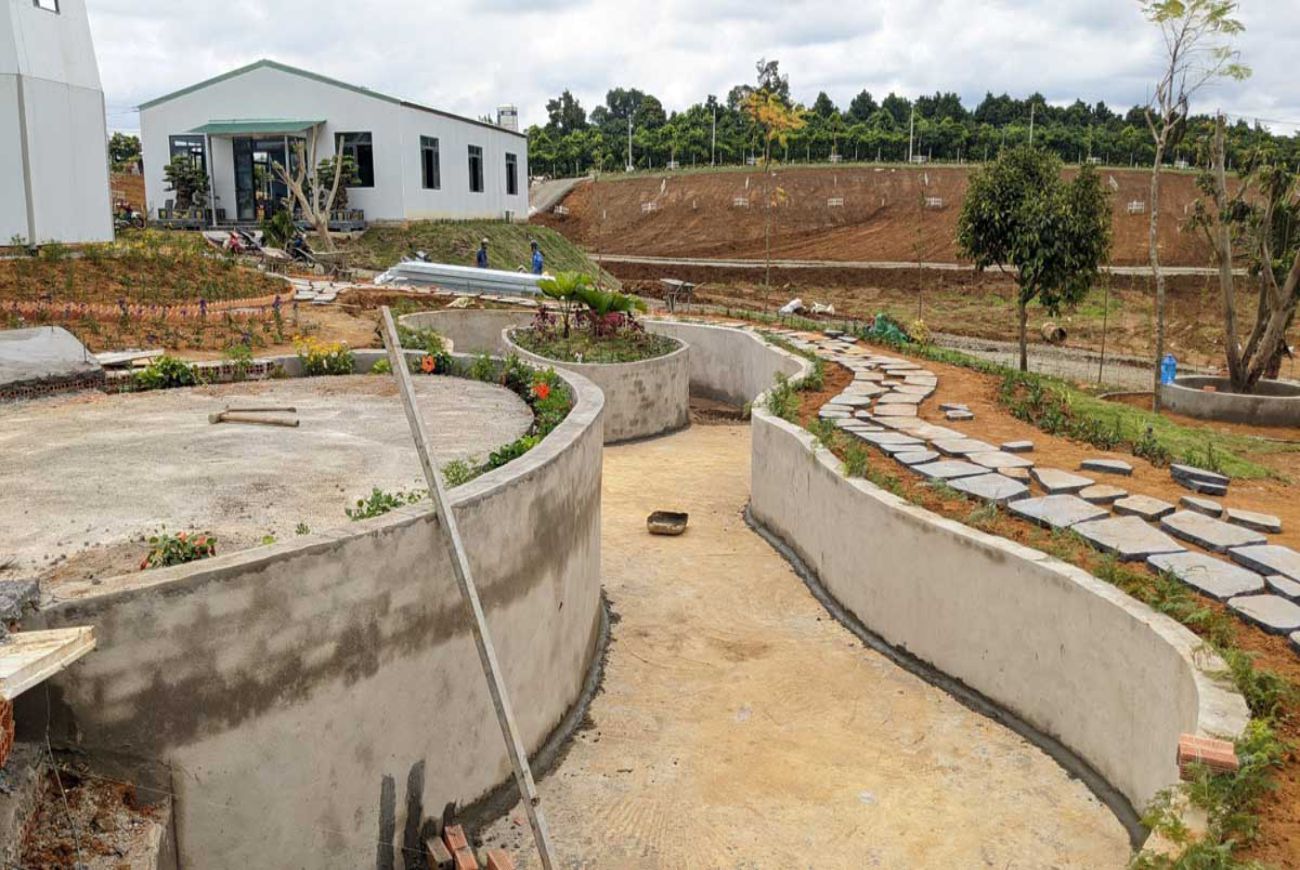 Tiến độ xây dựng khu dân cư Sky Garden Bảo Lộc