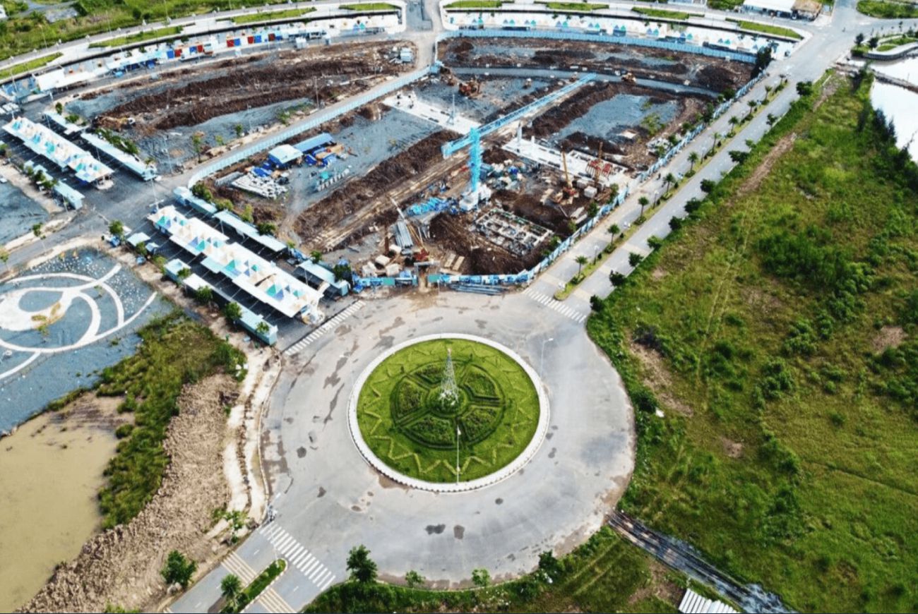 Tiến độ xây dựng khu dân cư New Vegas Hà Tiên