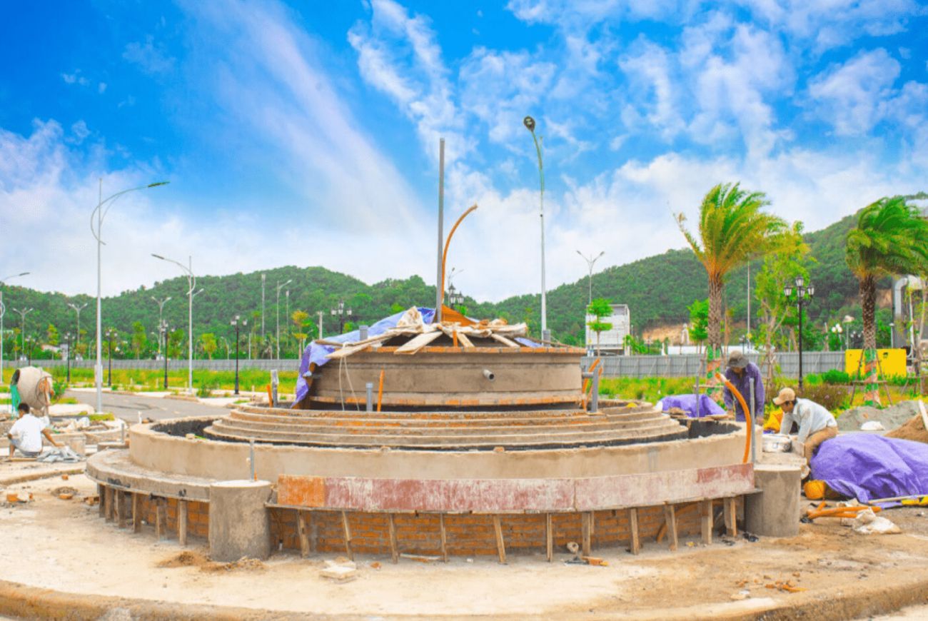 Tiến độ xây dựng khu dân cư New Vegas Hà Tiên