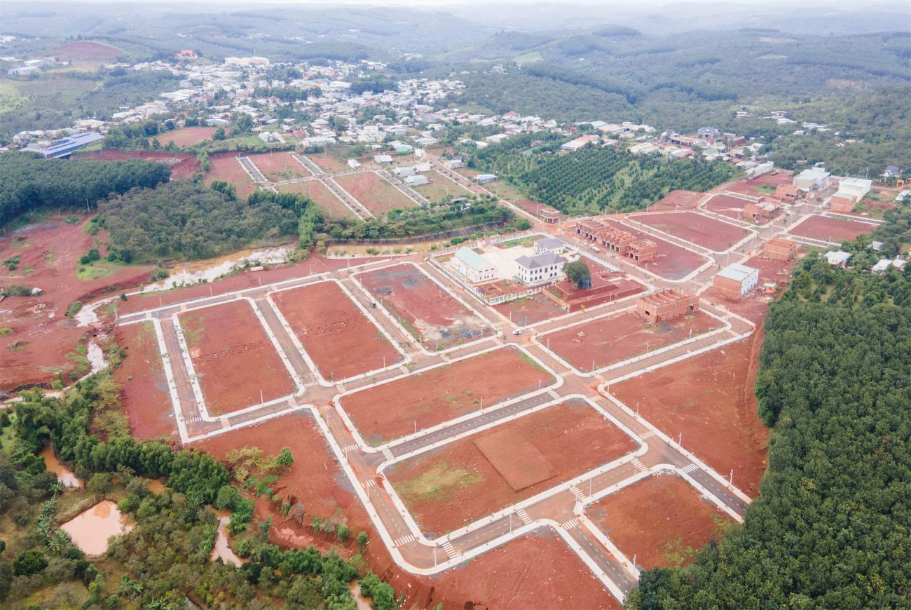 Tiến độ xây dựng khu dân cư Thái Thành Bom Bo