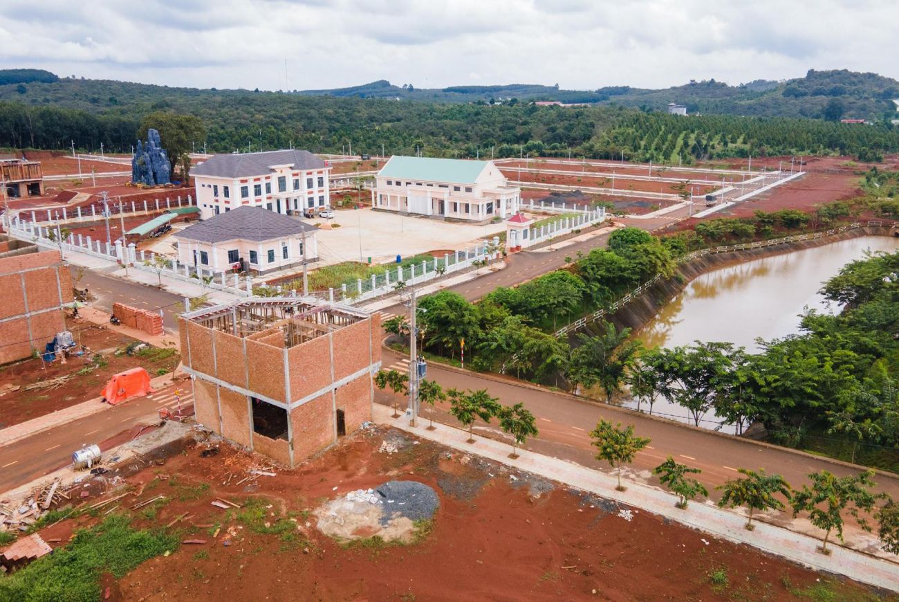 Tiến độ xây dựng khu dân cư Thái Thành Bom Bo