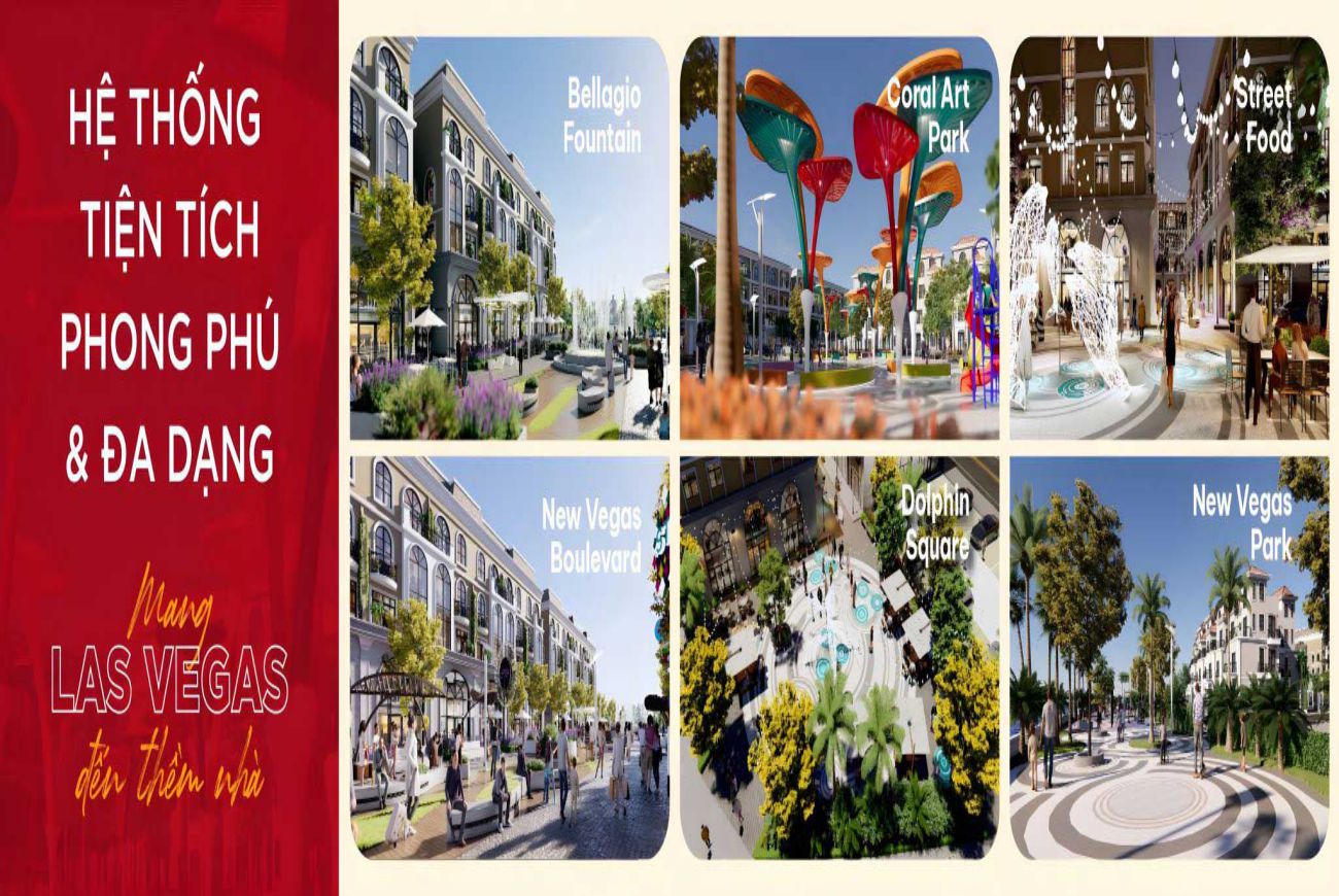 Tiện ích đẳng cấp của Khu dân cư New Vegas Hà Tiên