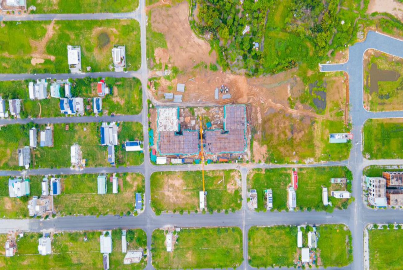 Tiến độ xây dựng khu dân cư Chung Cư Hồng Loan