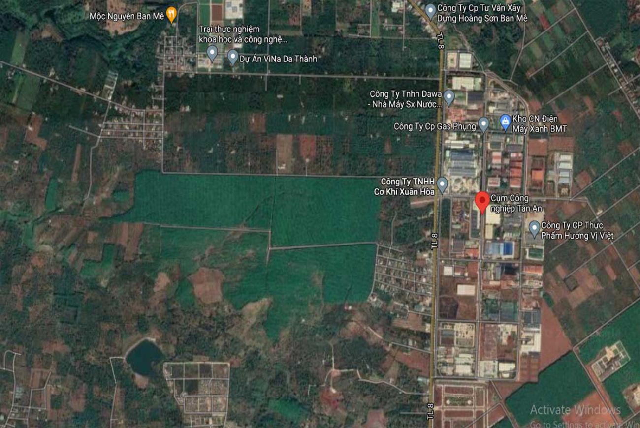 Vị trí chiến lược Khu Đô Thị Tân An Buôn Ma Thuột