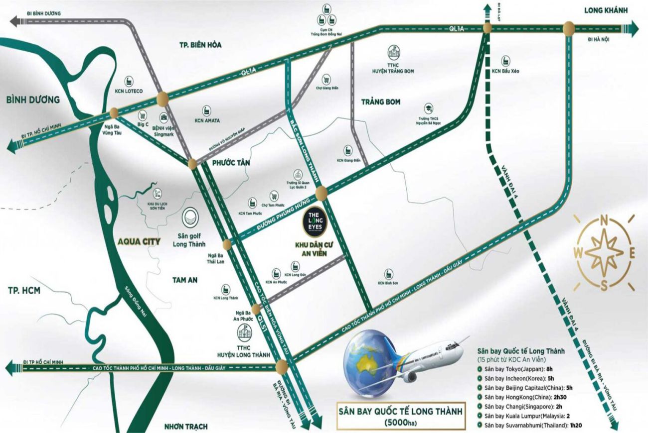 Vị trí chiến lược The Long Eyes