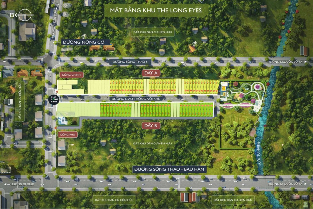 Mặt bằng The Long Eyes