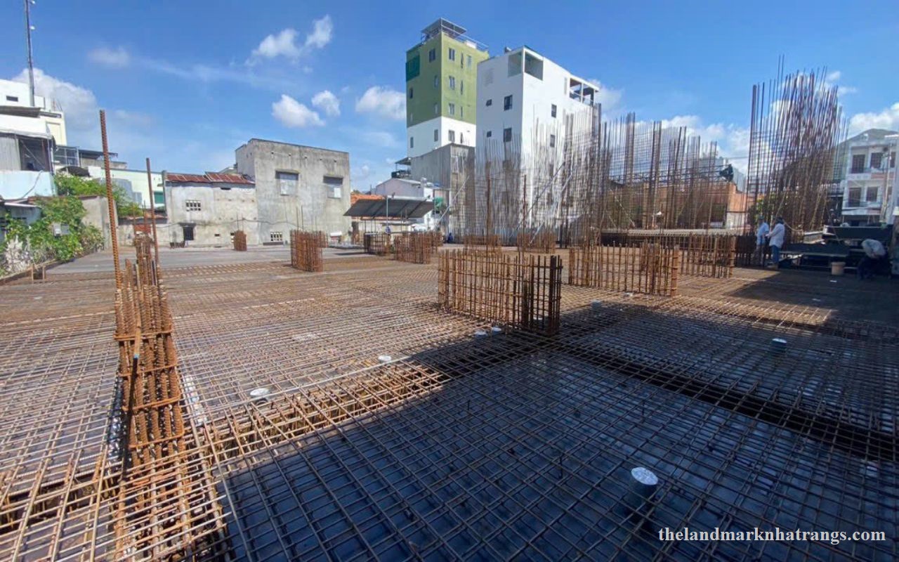 Ảnh Thực Tế Tiến Độ Xây Dựng The Landmark Nha Trang Tháng 6/2024