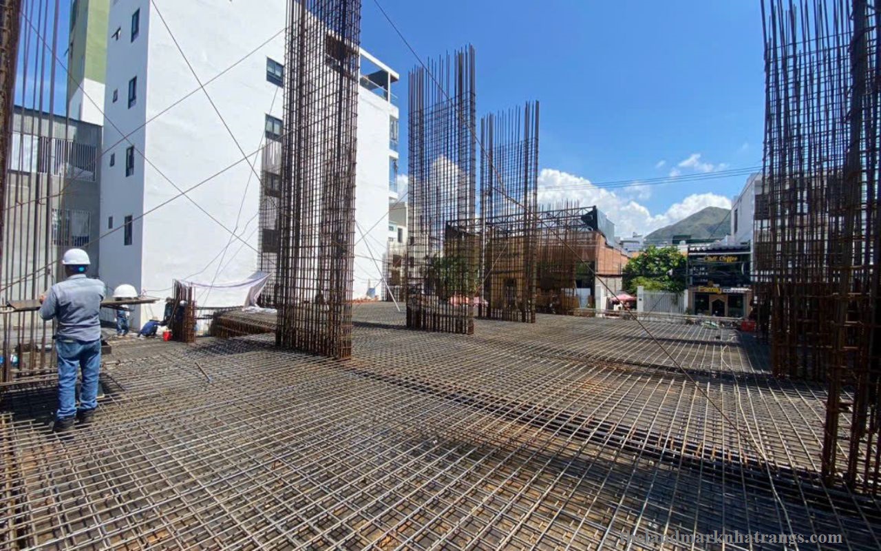 Ảnh Thực Tế Tiến Độ Xây Dựng The Landmark Nha Trang Tháng 6/2024