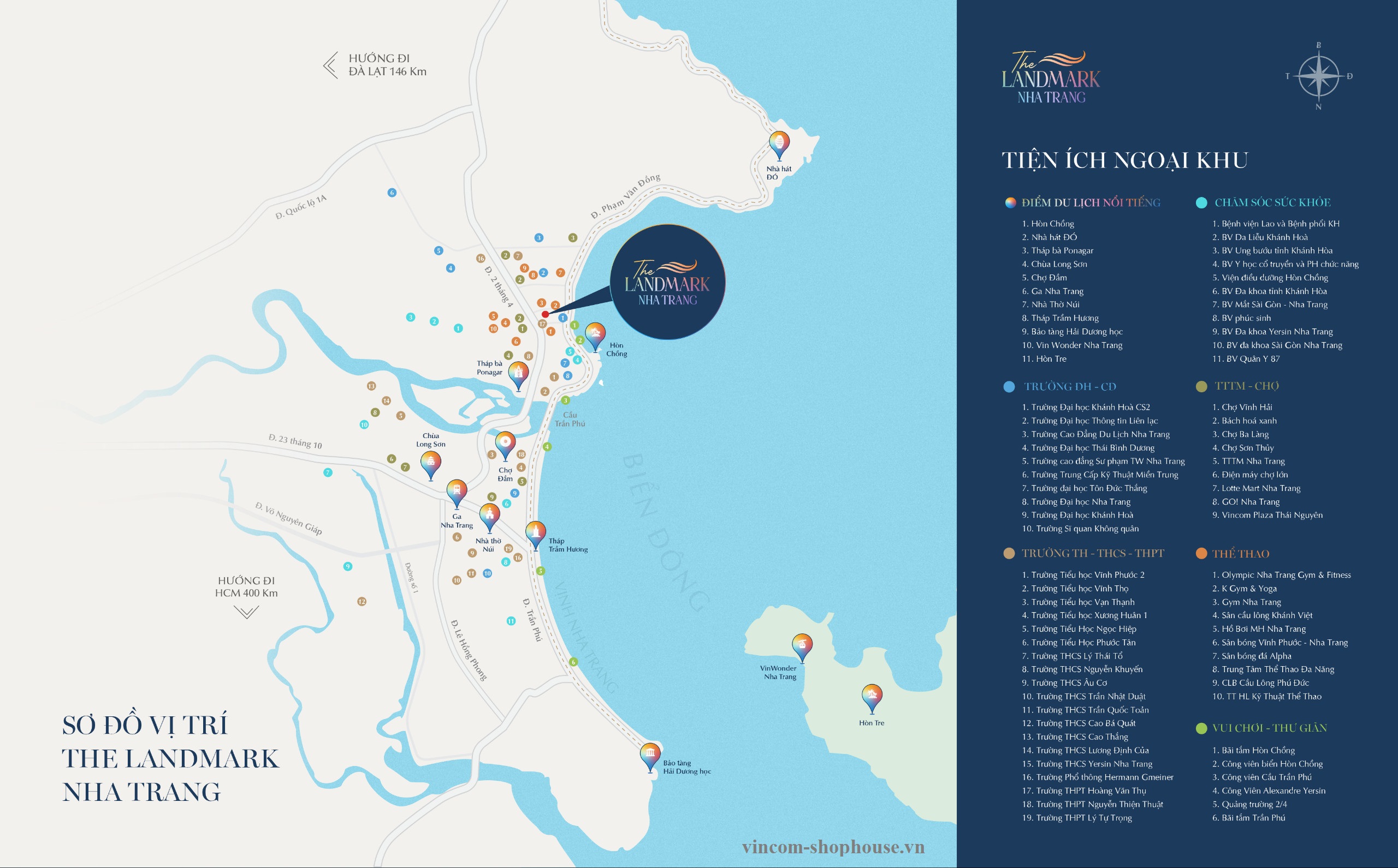 Tiện Ích Ngoại Khu The Landmark Nha Trang