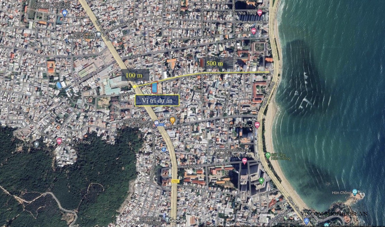 Vị trí chiến lược và đắc địa tại Dự Án The Landmark Nha Trang