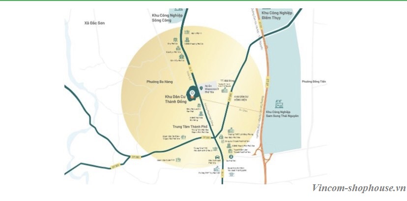 Vị Trí Thành Đồng Residence 