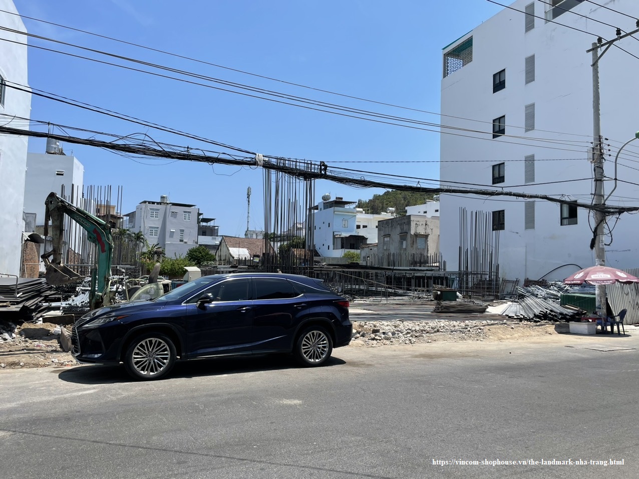 Toàn cảnh tiến độ xây dựng 05/2024 The Landmark Nha Trang