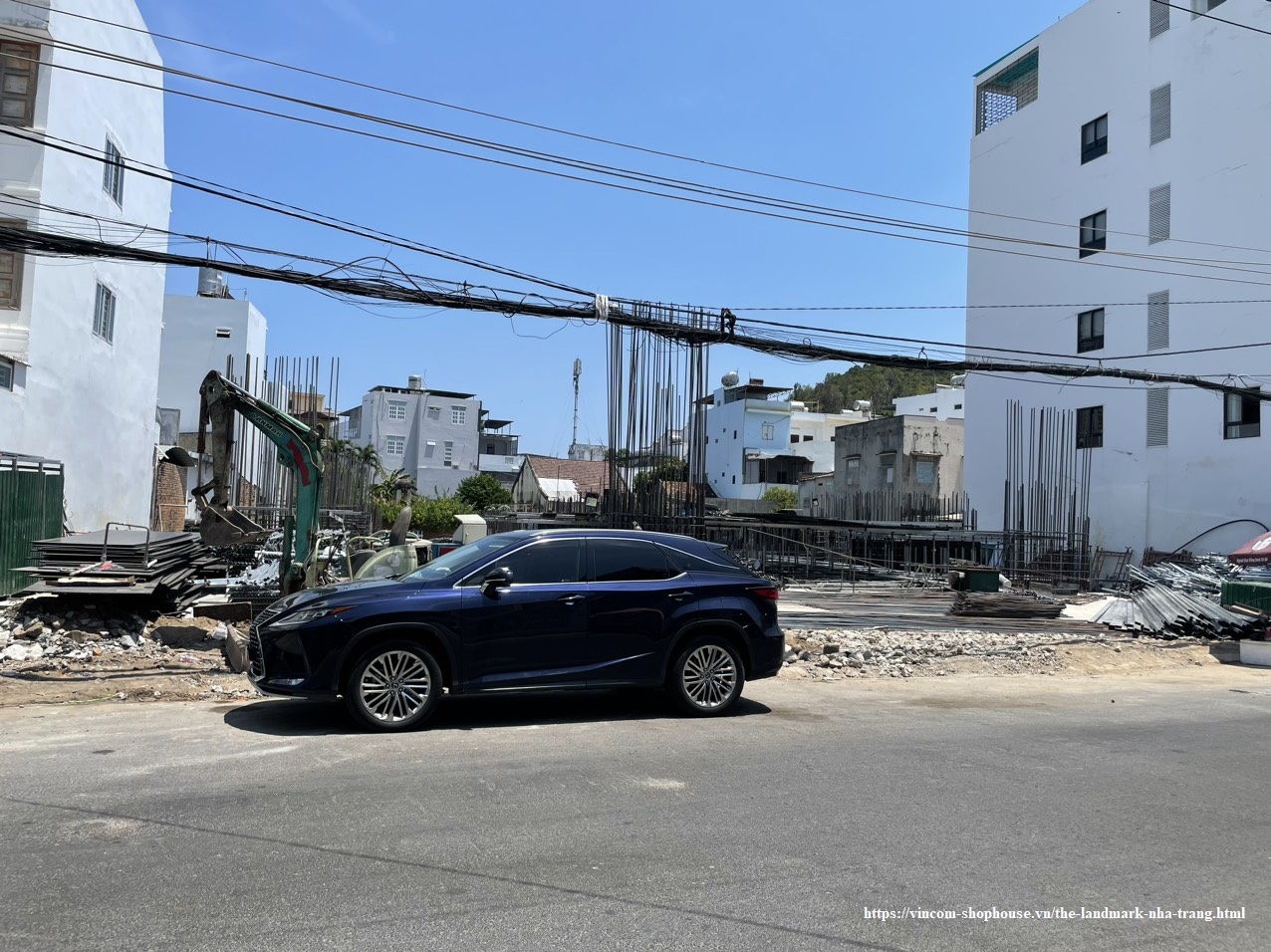 Toàn cảnh tiến độ xây dựng 05/2024 The Landmark Nha Trang