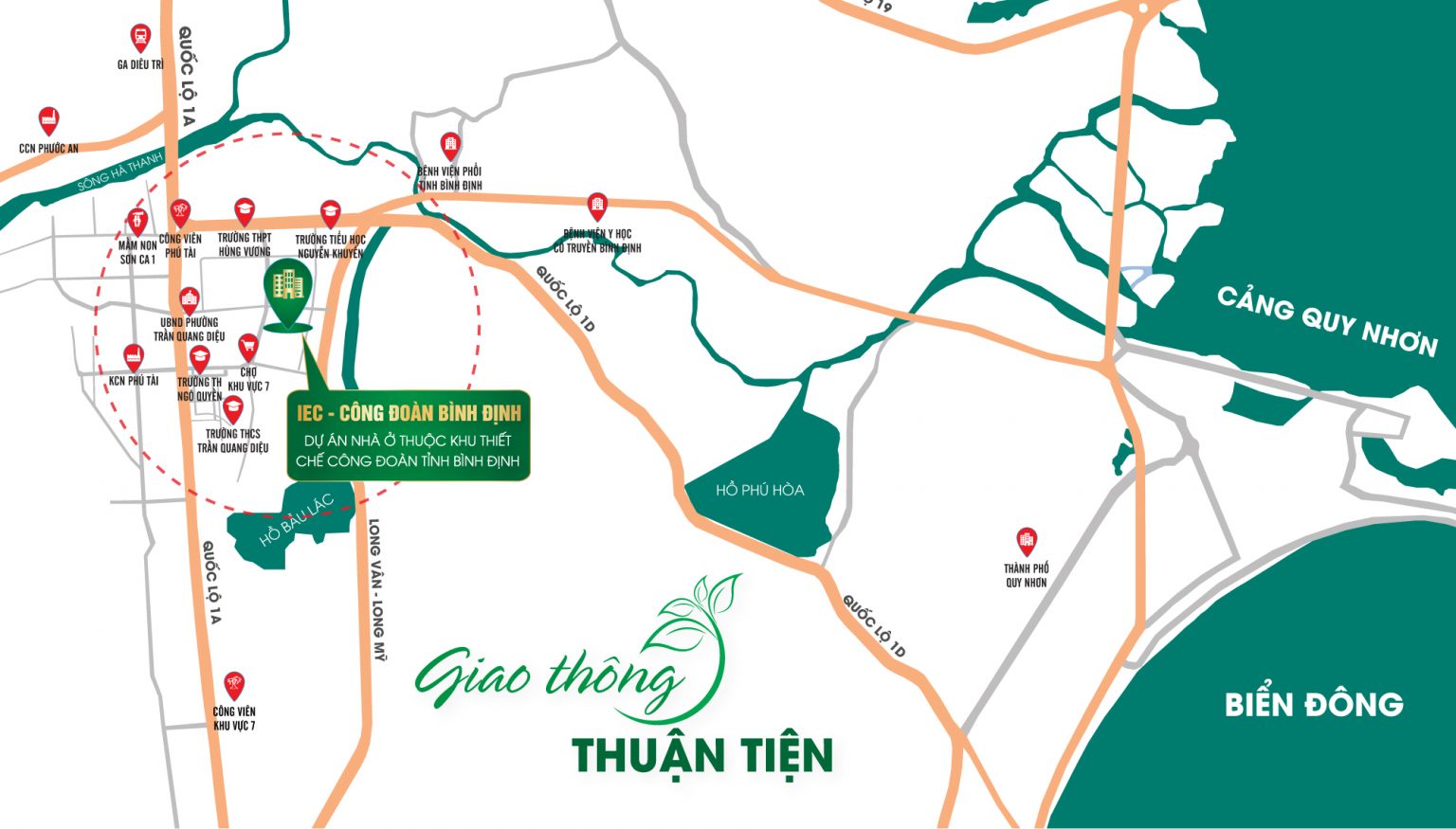 Vị Trí Iec Residence Quy Nhơn