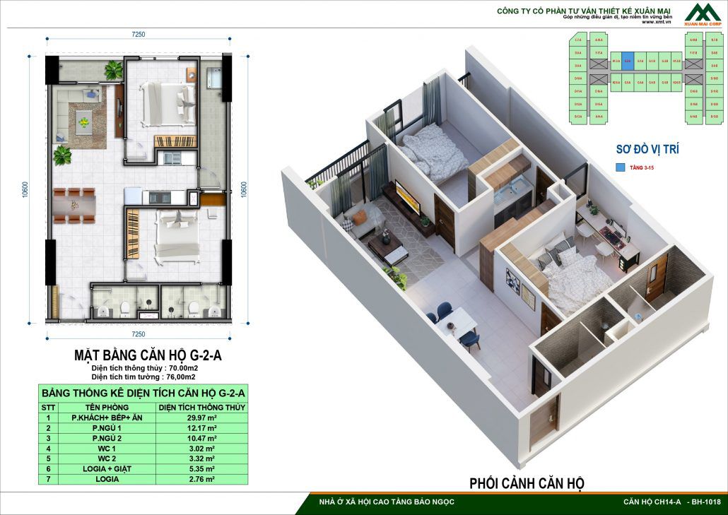 Thiết Kế Chi Tiết Nhà Ở Xã Hội IEC Bảo Ngọc Long Biên