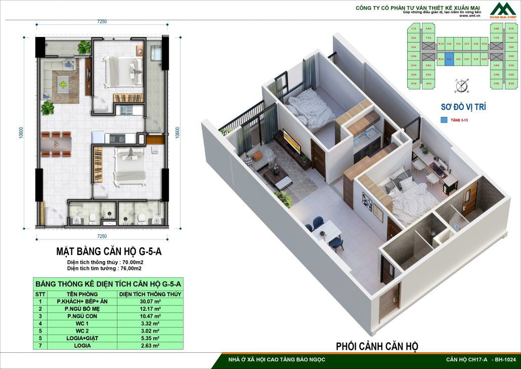 Thiết Kế Chi Tiết Nhà Ở Xã Hội IEC Bảo Ngọc Long Biên