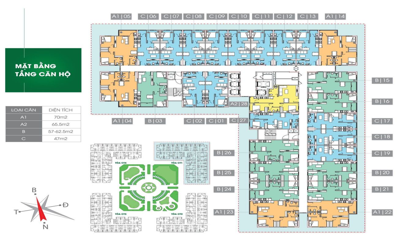Mặt Bằng Iec Residence Quy Nhơn