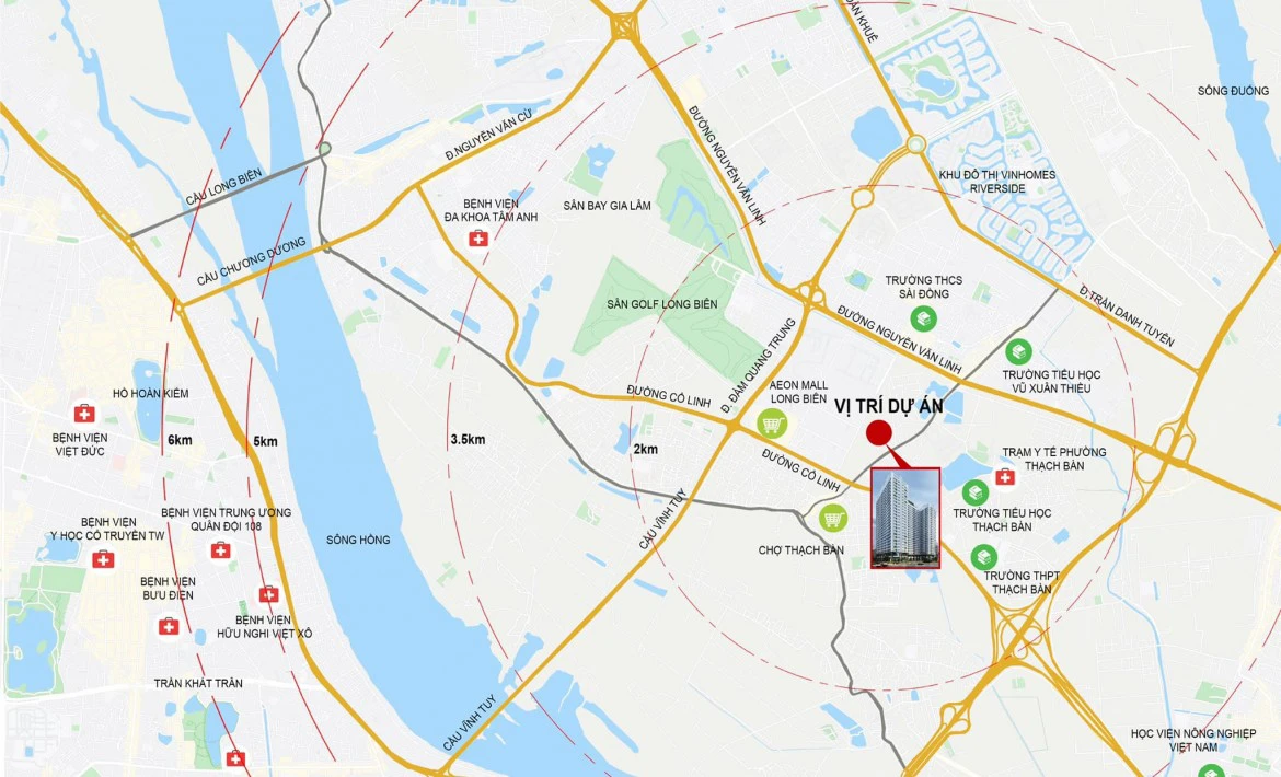 Vị Trí Nhà Ở Xã Hội IEC Bảo Ngọc Long Biên