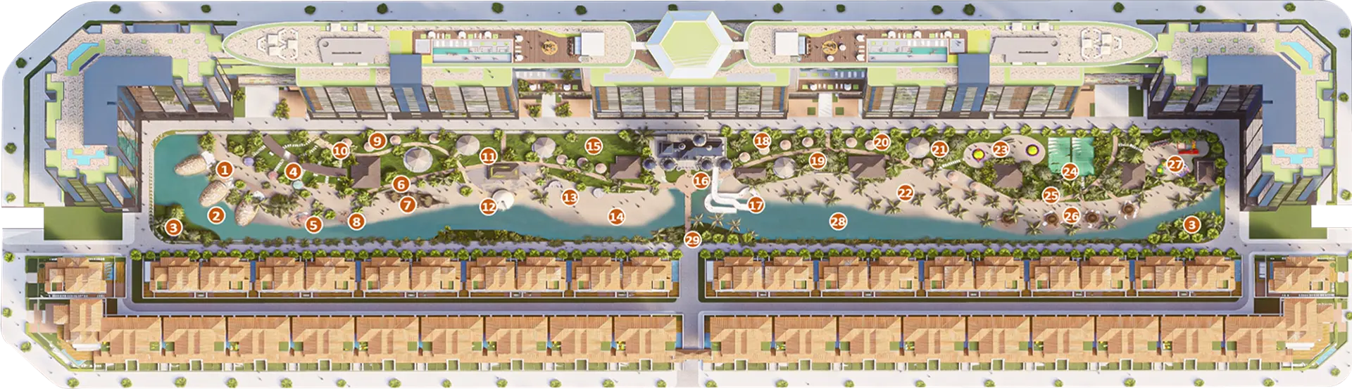 Mặt bằng phân lô của Greenera Southmark Thanh Trì Hà Nội