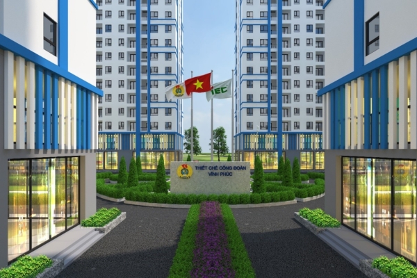 Nhà Ở Xã Hội Khu Thiết Chế Công Đoàn Vĩnh Phúc
