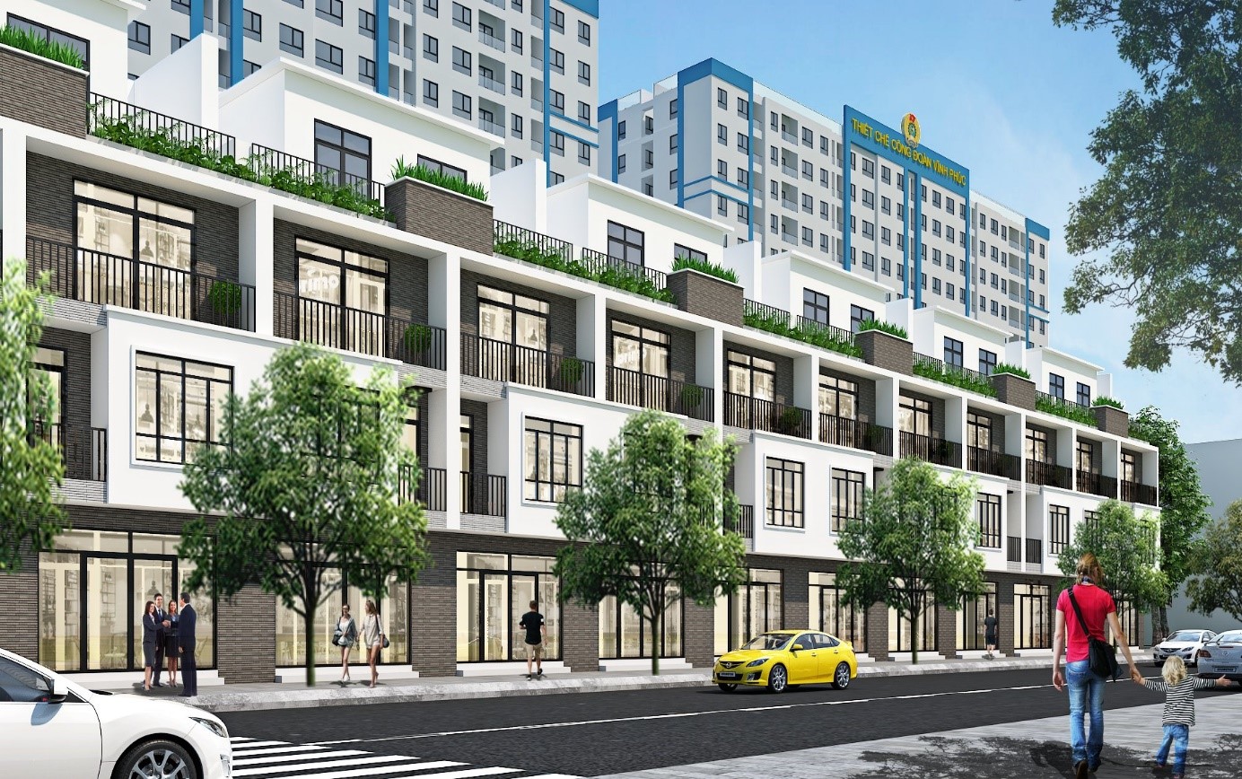 Thiết Kế Chi Tiết Nhà Ở Xã Hội Khu Thiết Chế Công Đoàn Vĩnh Phúc