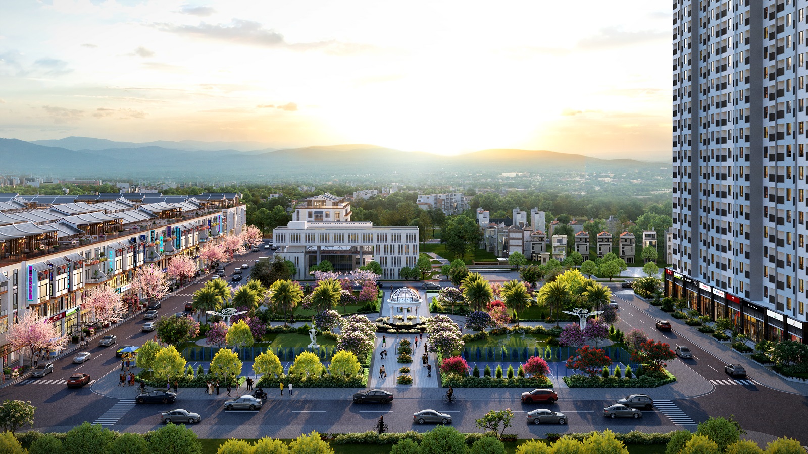 Tiện ích đẳng cấp của Yên Bình K-Town