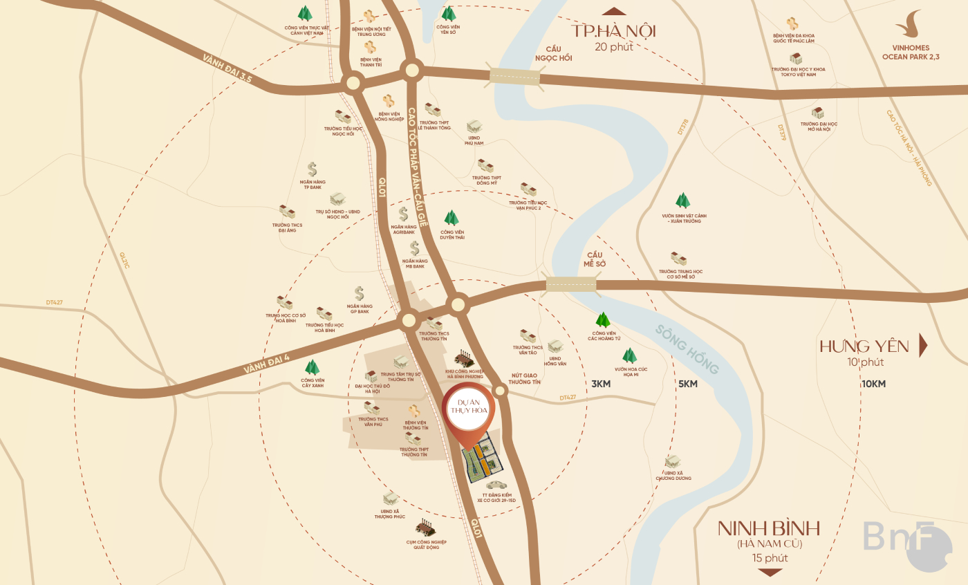 Vị Trí Nammon Square Thường Tín