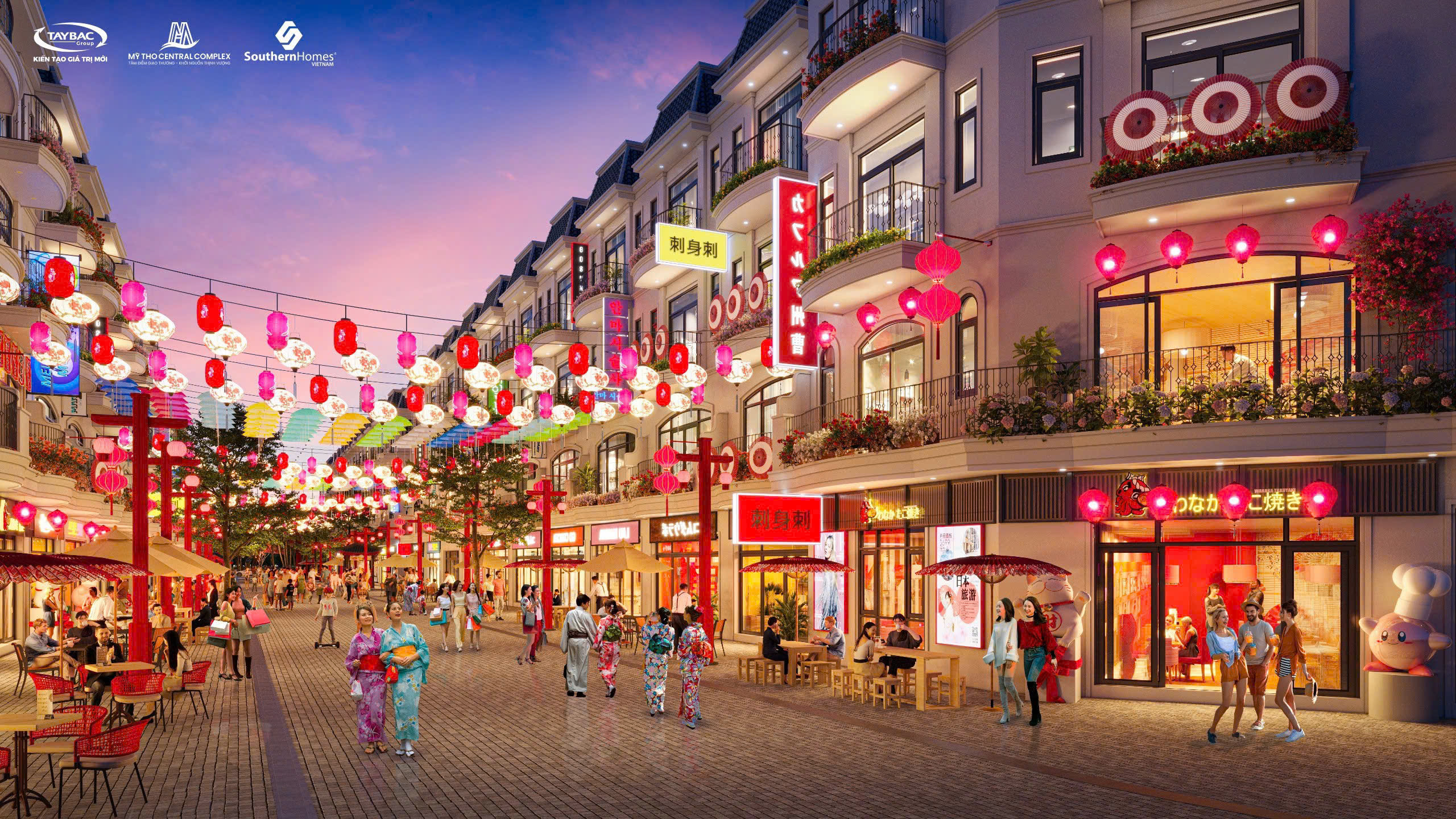 Tiện Ích Nội Ngoại Khu Mỹ Tho Central Complex